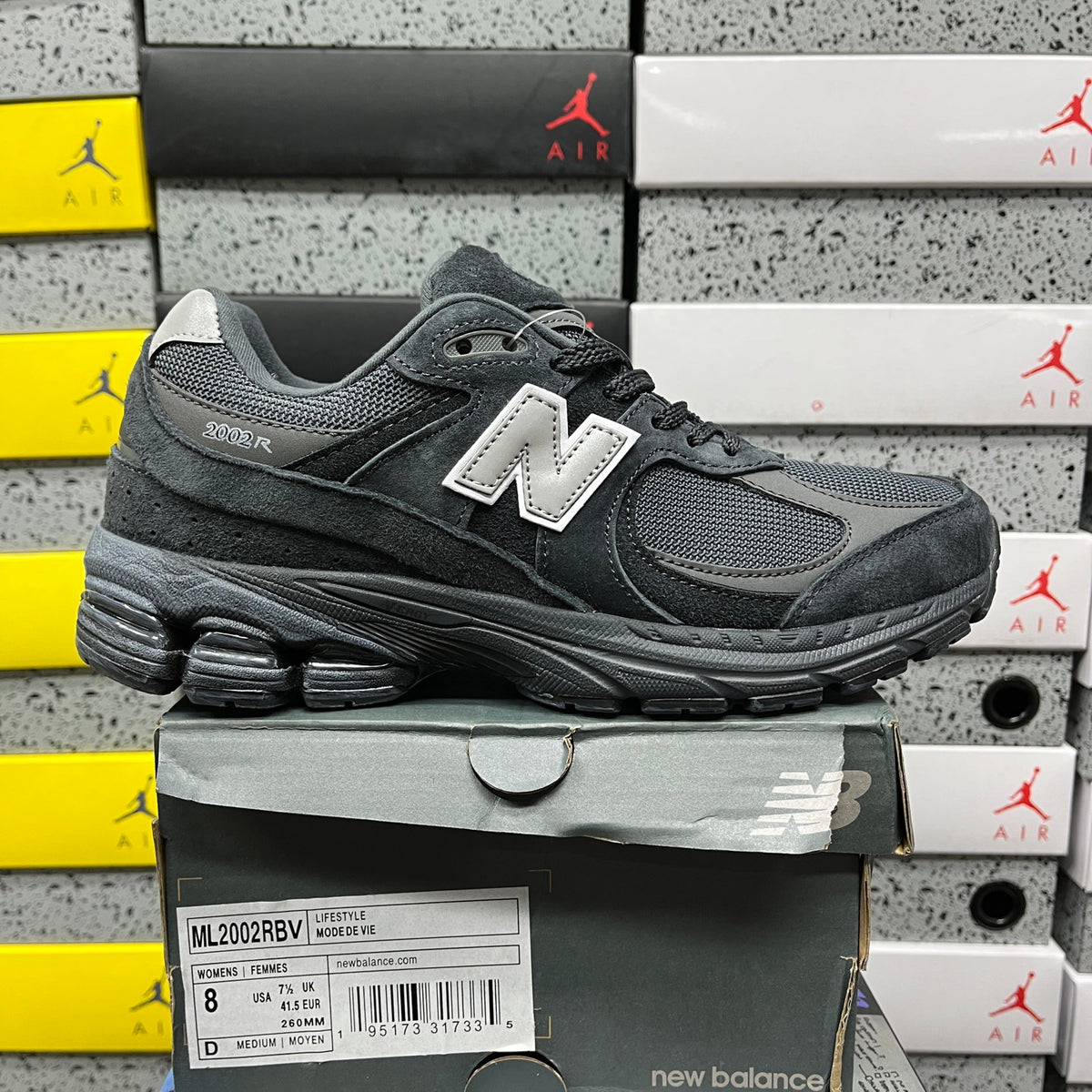 New Balance 2002R 'Gris Foncé Noir'