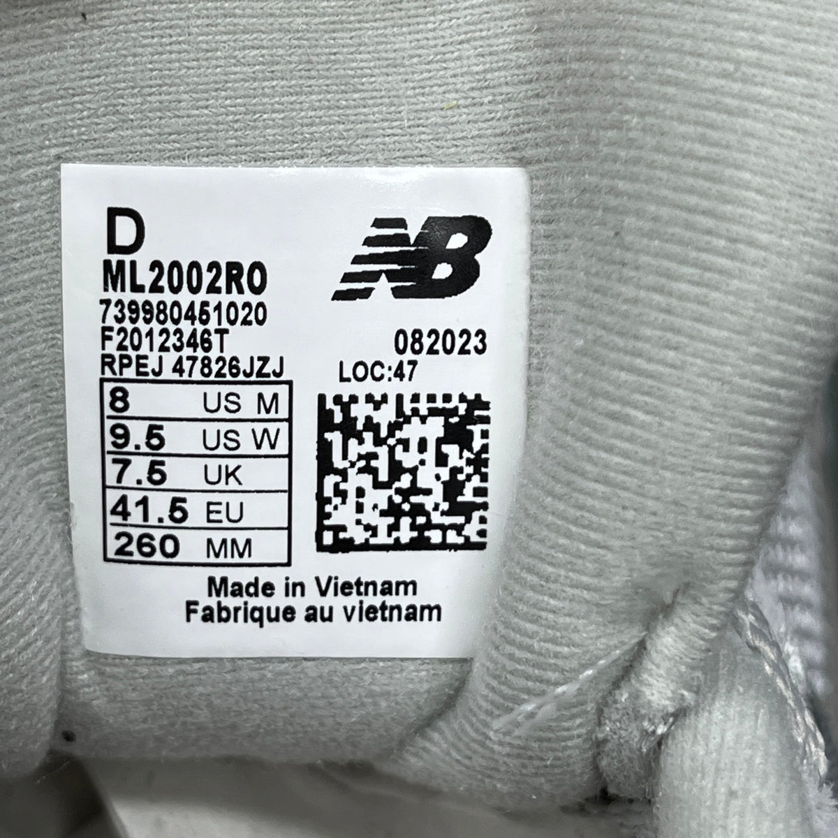 New Balance 2002R 'Blanc Gris'