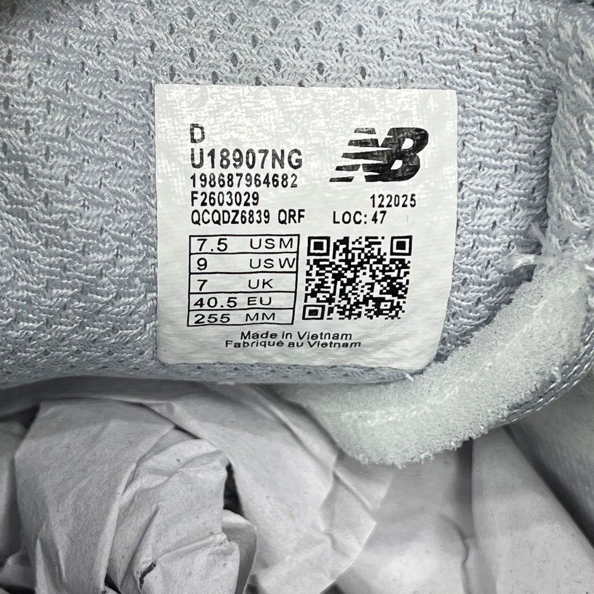 New Balance 1890 'Gris Argent Foncé'