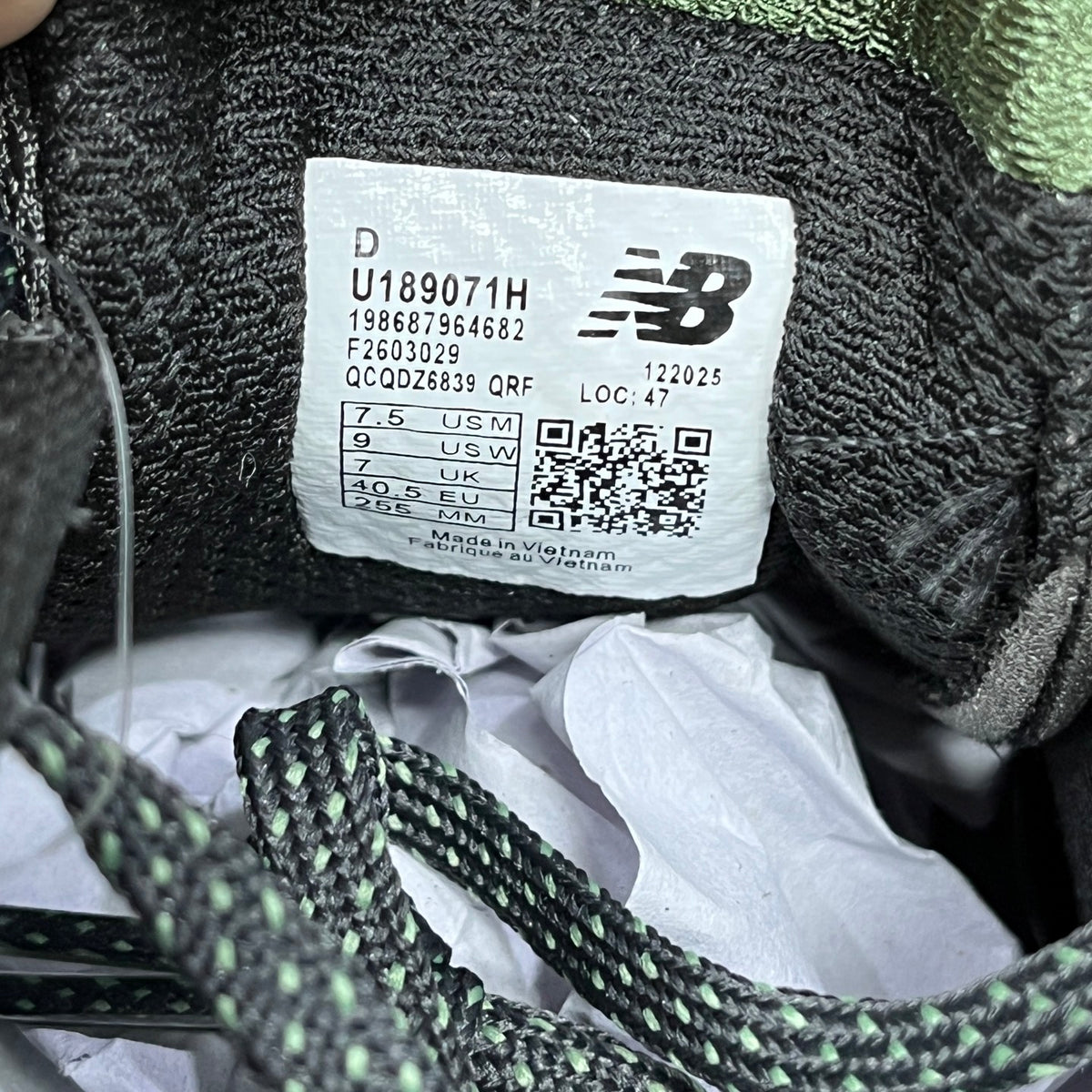 New Balance 1890 'Kaki Vert Olive'