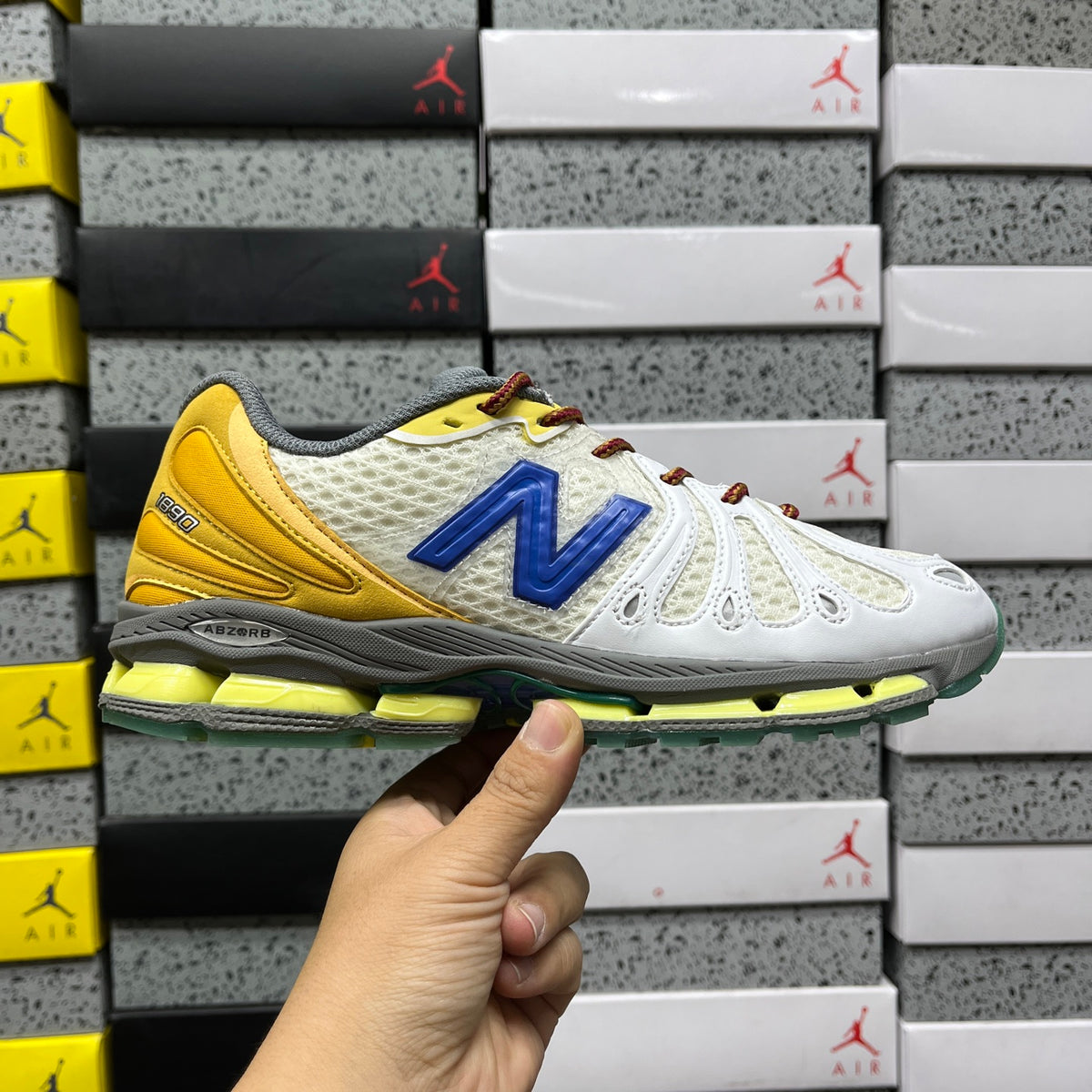 New Balance 1890 'Argent Jaune Bleu'