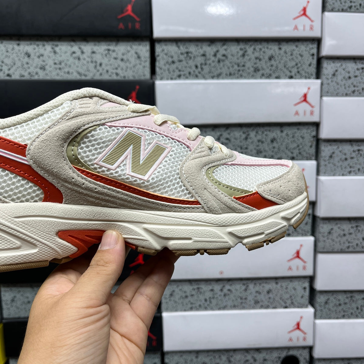 New Balance 530 'Blanc Rouge'