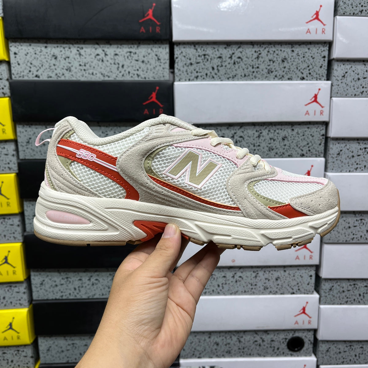 New Balance 530 'Blanc Rouge'