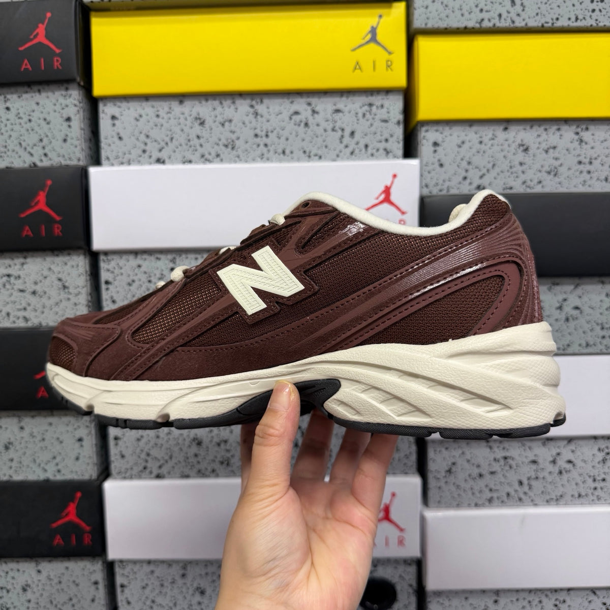 New Balance 740 'Bordeaux Blanc'