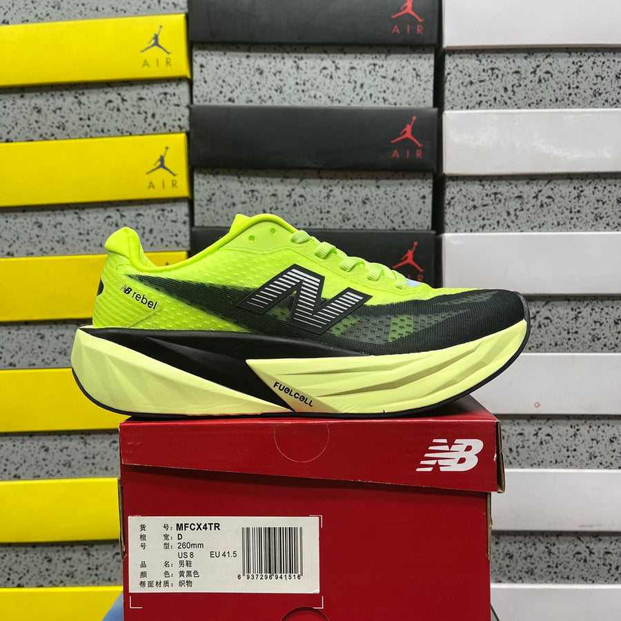 New Balance FuelCell Rebel v5 'Vert Fluo Noir'