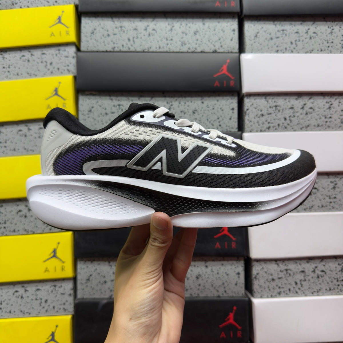 New Balance Ellipse 'Noir Blanc Bleu'