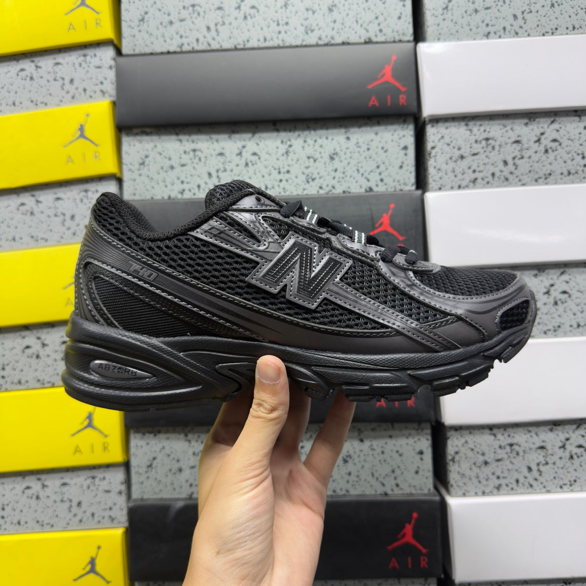 New Balance 740 'Noir Total'