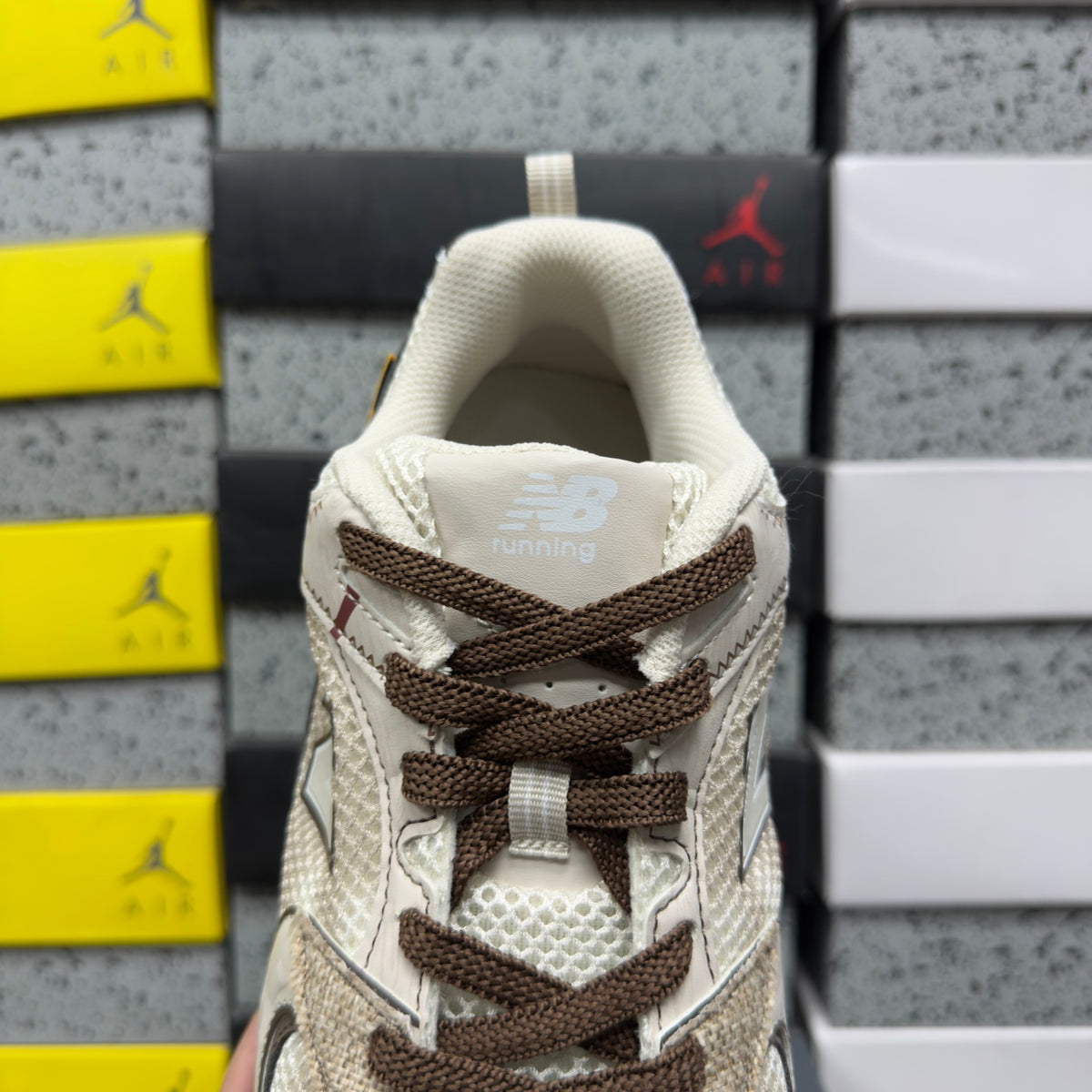 New Balance 530 'Blanc Marron Jaune'