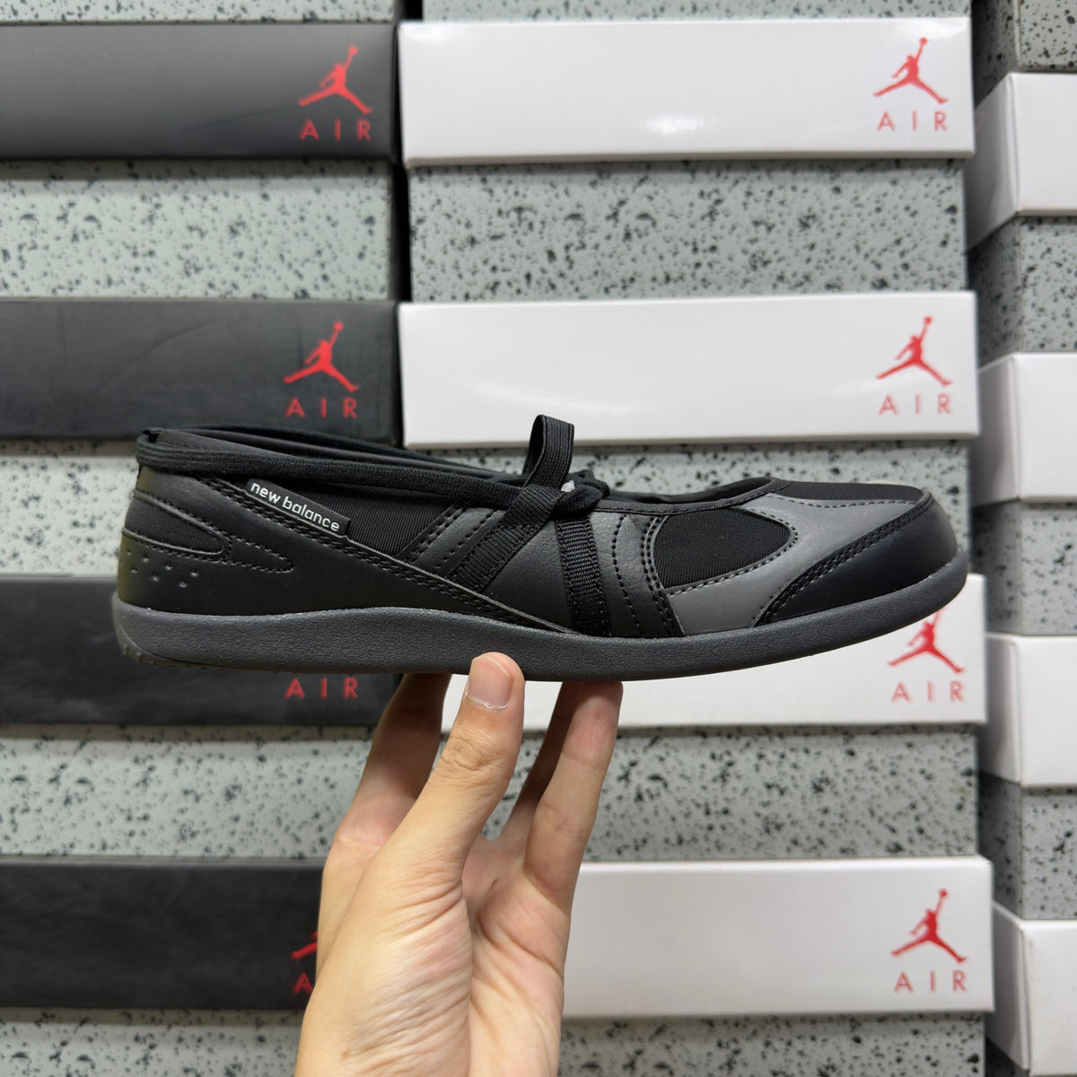 New Balance Flat Breeze 'Noir Gris'