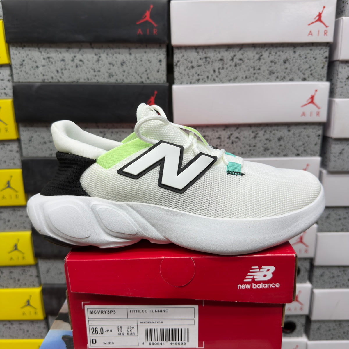 New Balance Fresh Foam RCVRY v4 'Blanc Vert Lime'