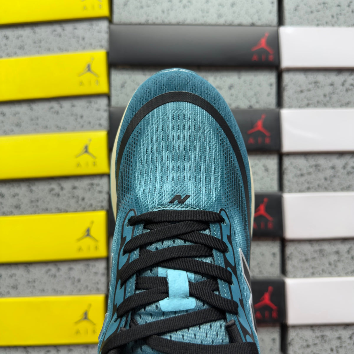New Balance Ellipse 'Bleu Pétrole Jaune'