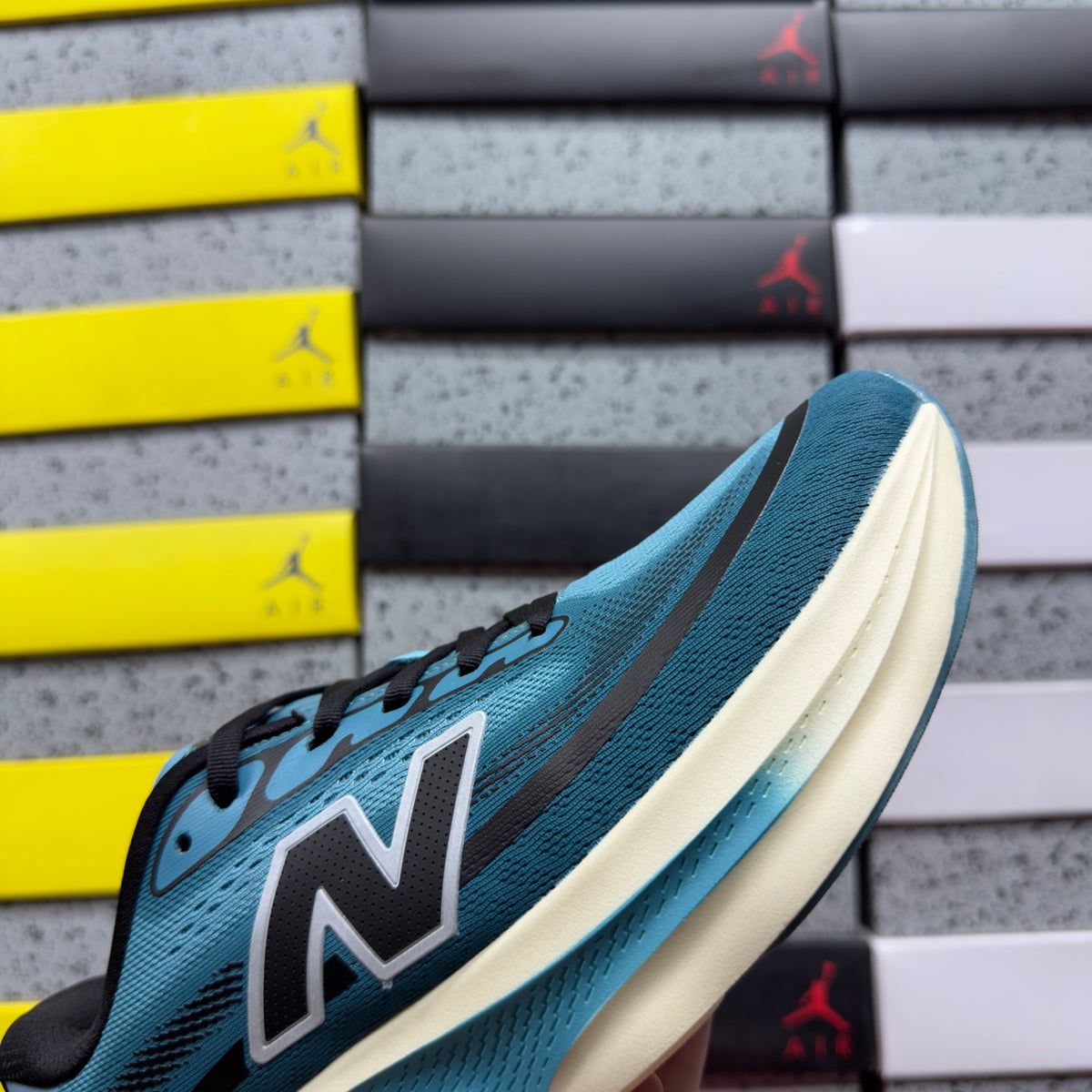 New Balance Ellipse 'Bleu Pétrole Jaune'