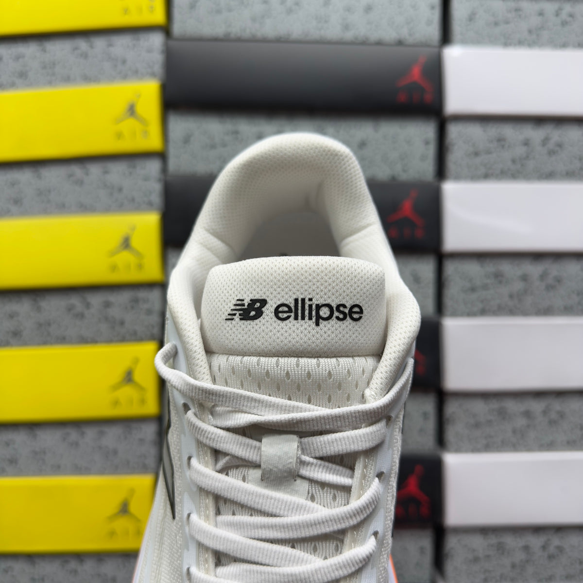 New Balance Ellipse 'Blanc Orange Fluo'