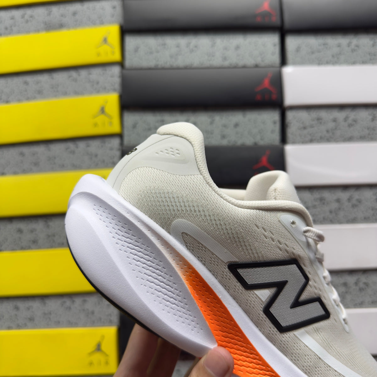 New Balance Ellipse 'Blanc Orange Fluo'