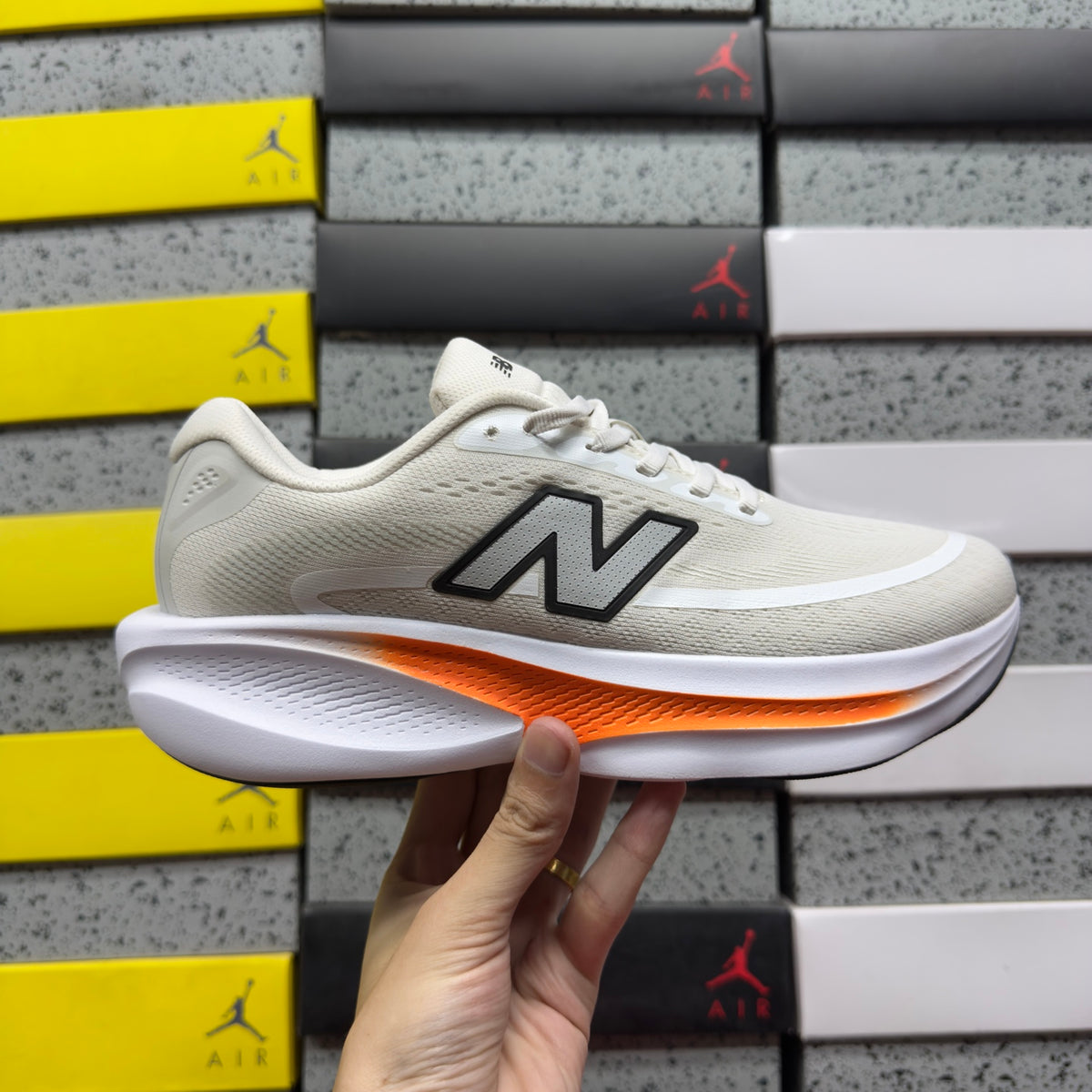 New Balance Ellipse 'Blanc Orange Fluo'