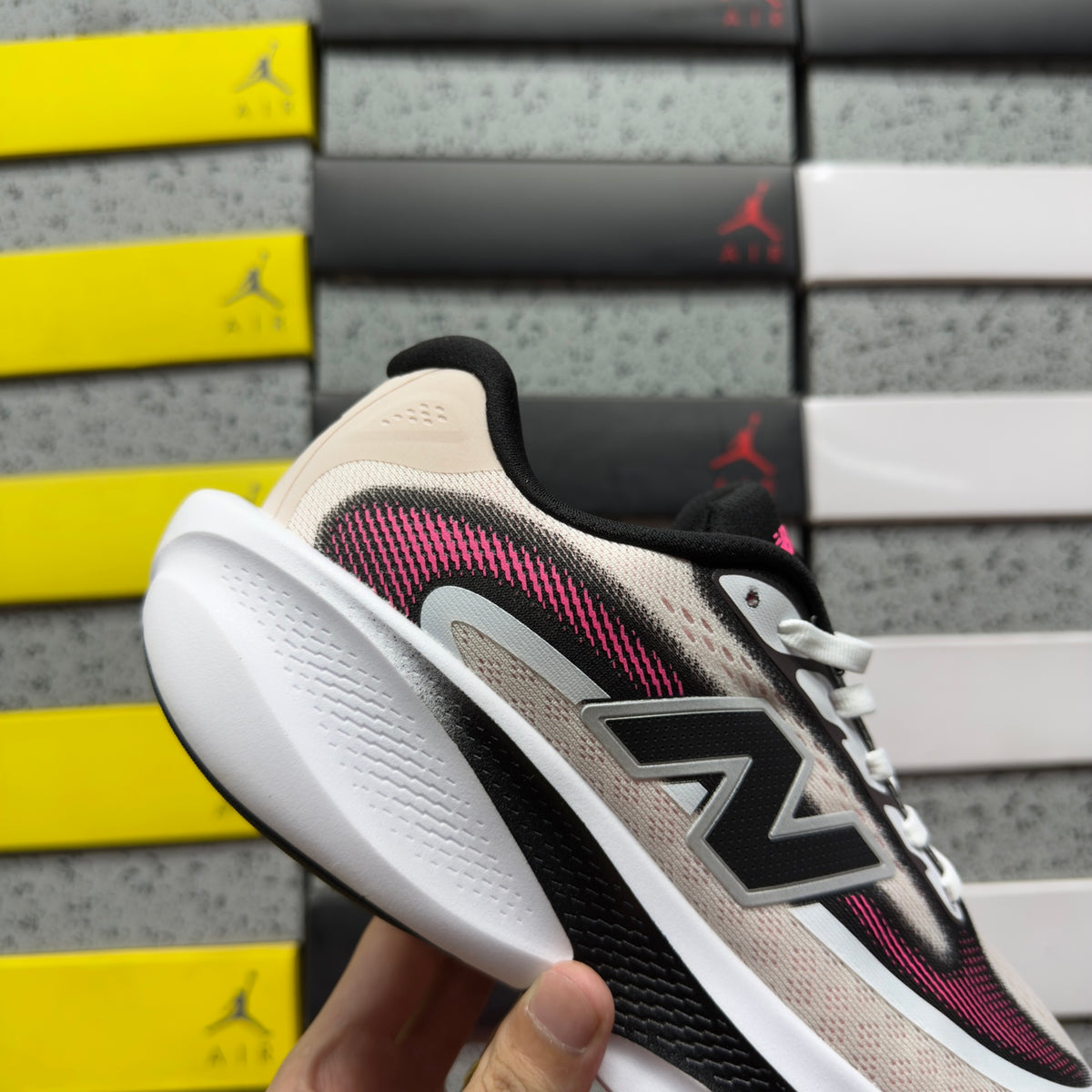 New Balance Ellipse 'Blanc Bordeaux'