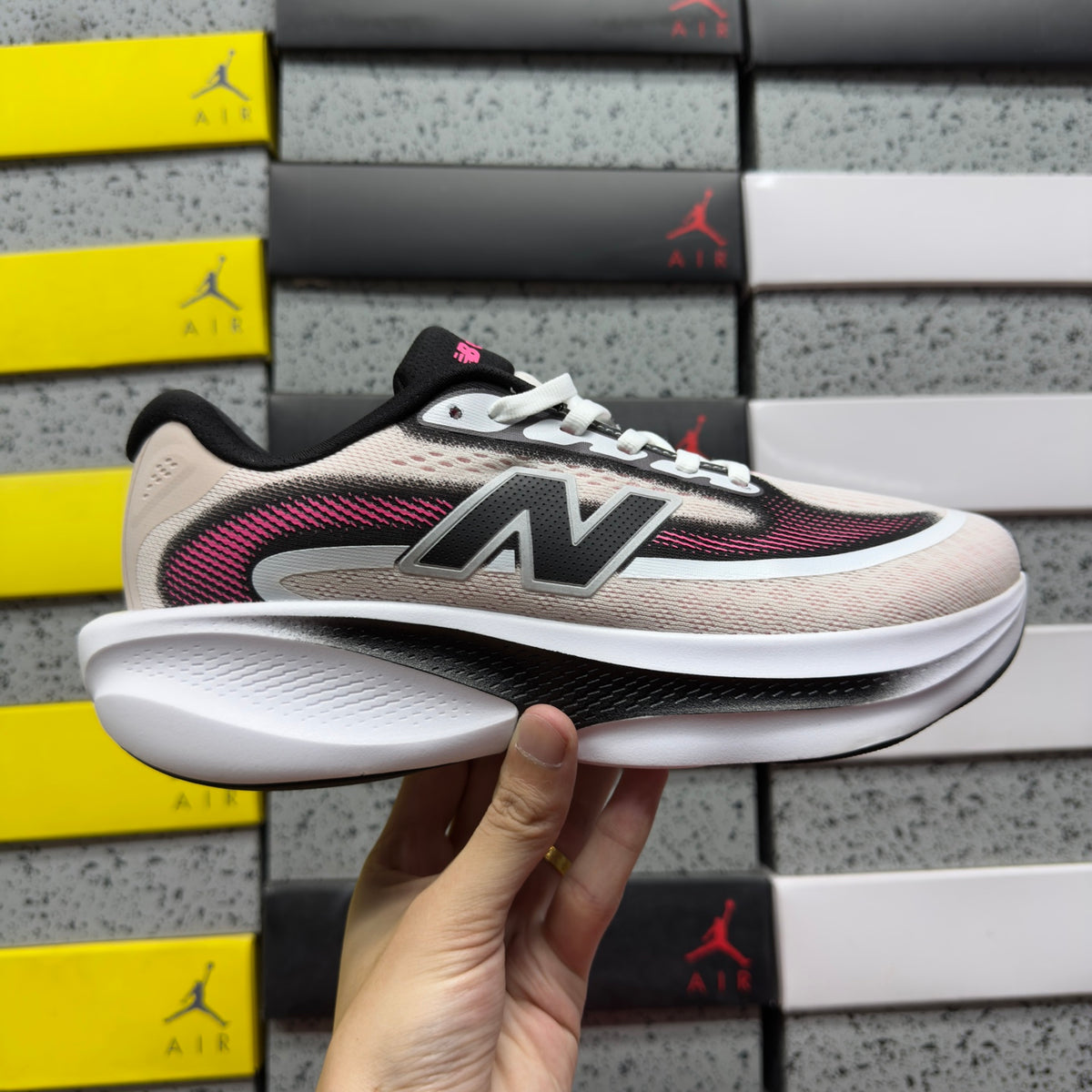 New Balance Ellipse 'Blanc Bordeaux'