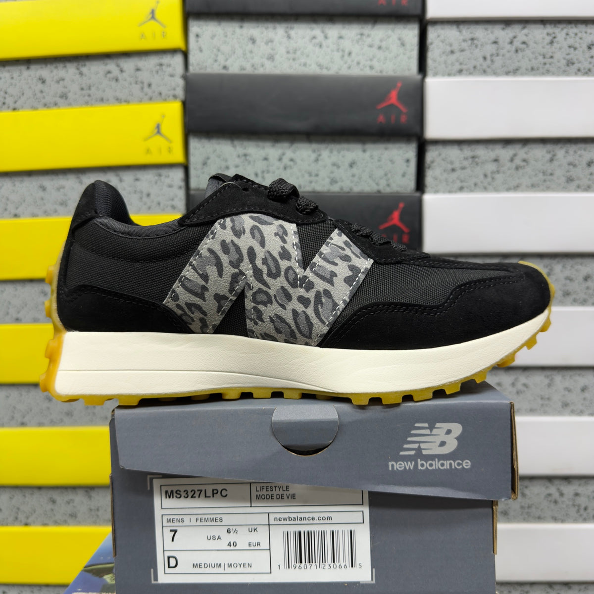New Balance 327 'Noir Léopard'
