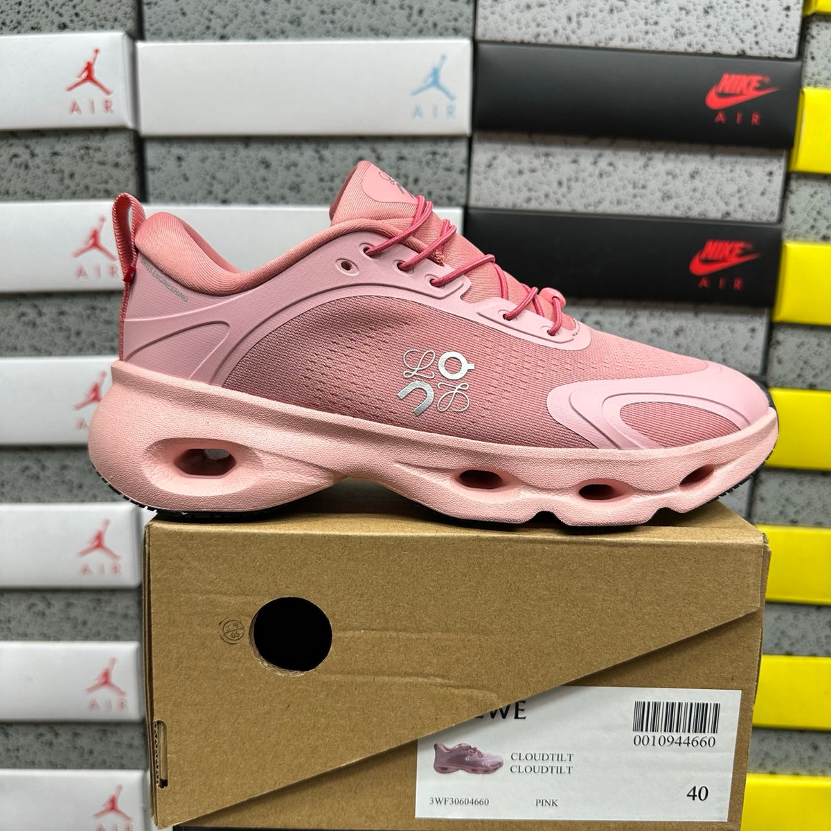 On x Loe. Cloudsolo 'Rose Poudré'
