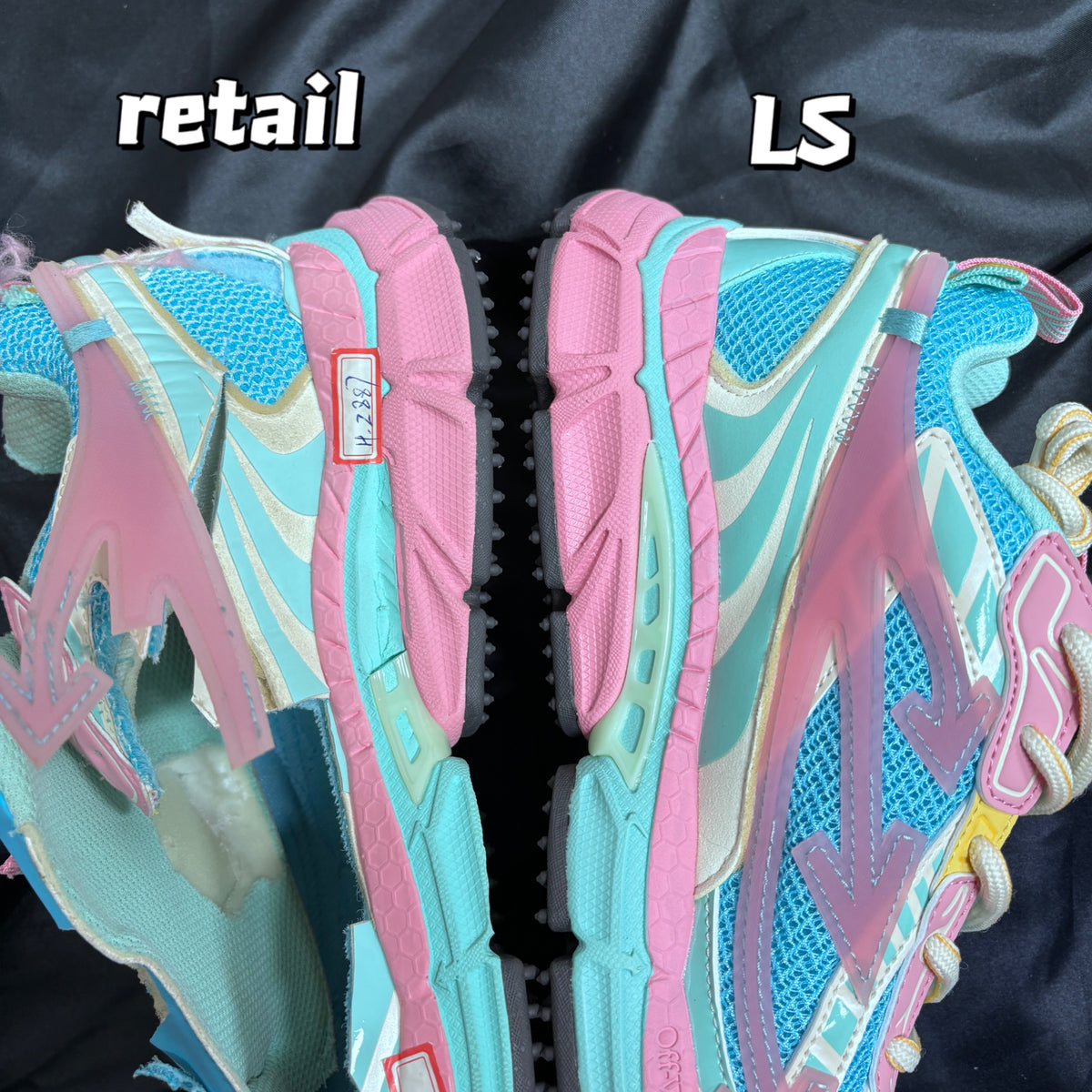 Off-White Be Right Back 'Turquoise Rose Pastel'