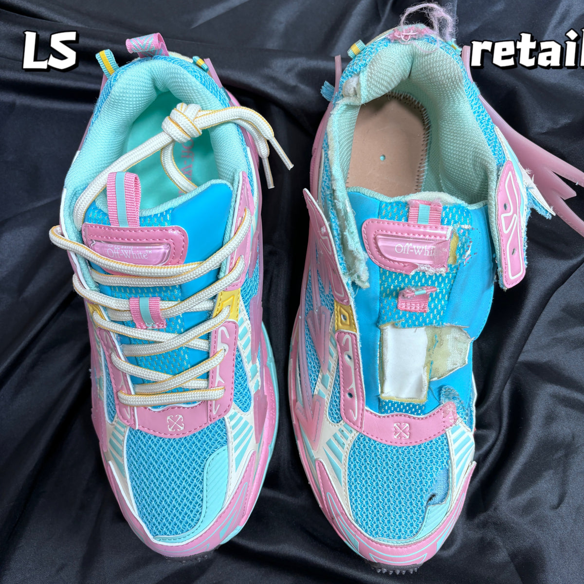 Off-White Be Right Back 'Turquoise Rose Pastel'