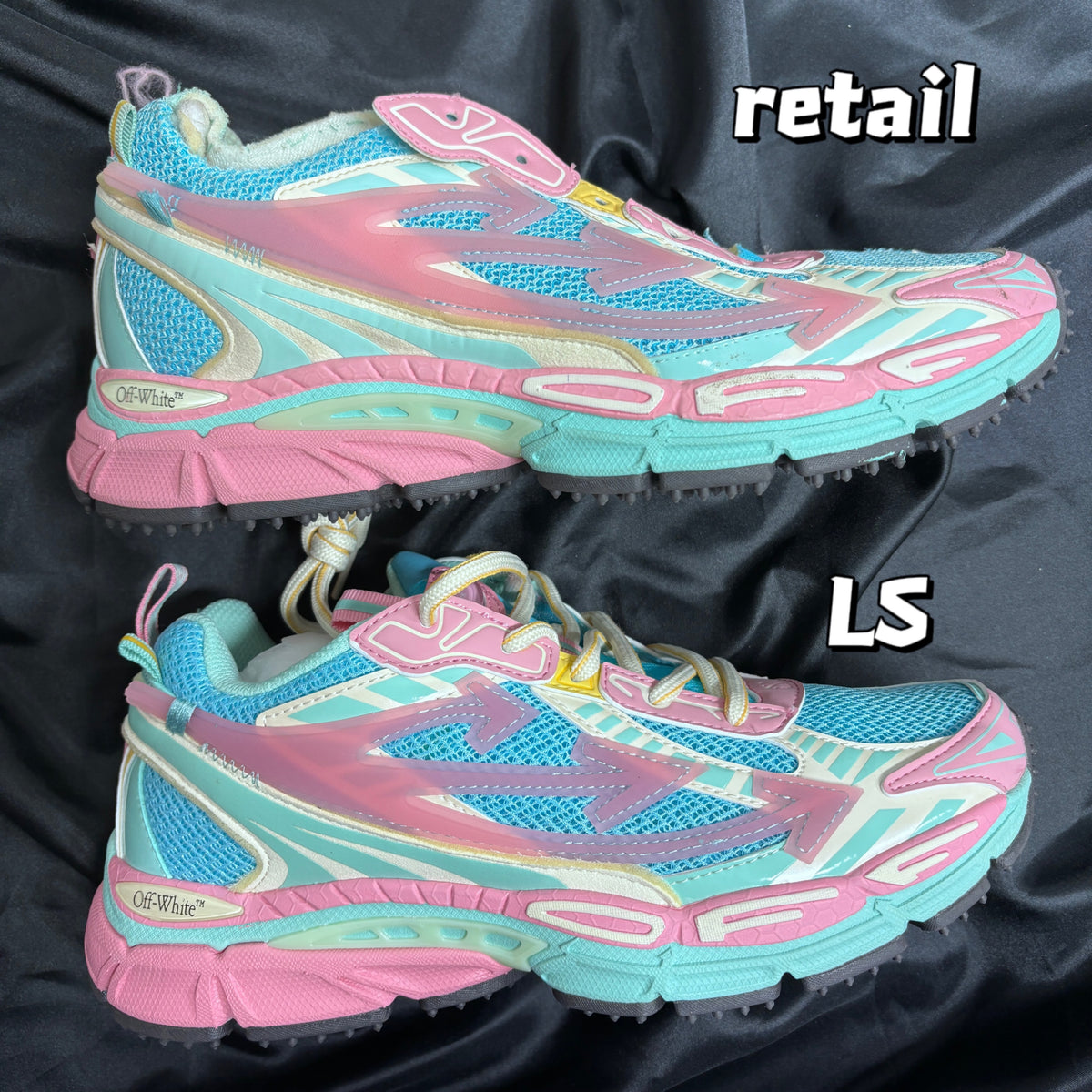 Off-White Be Right Back 'Turquoise Rose Pastel'
