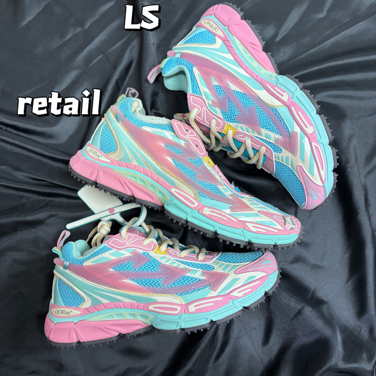 Off-White Be Right Back 'Turquoise Rose Pastel'
