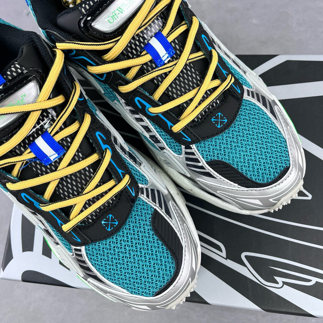Off-White Be Right Back 'Turquoise Noir Vert'