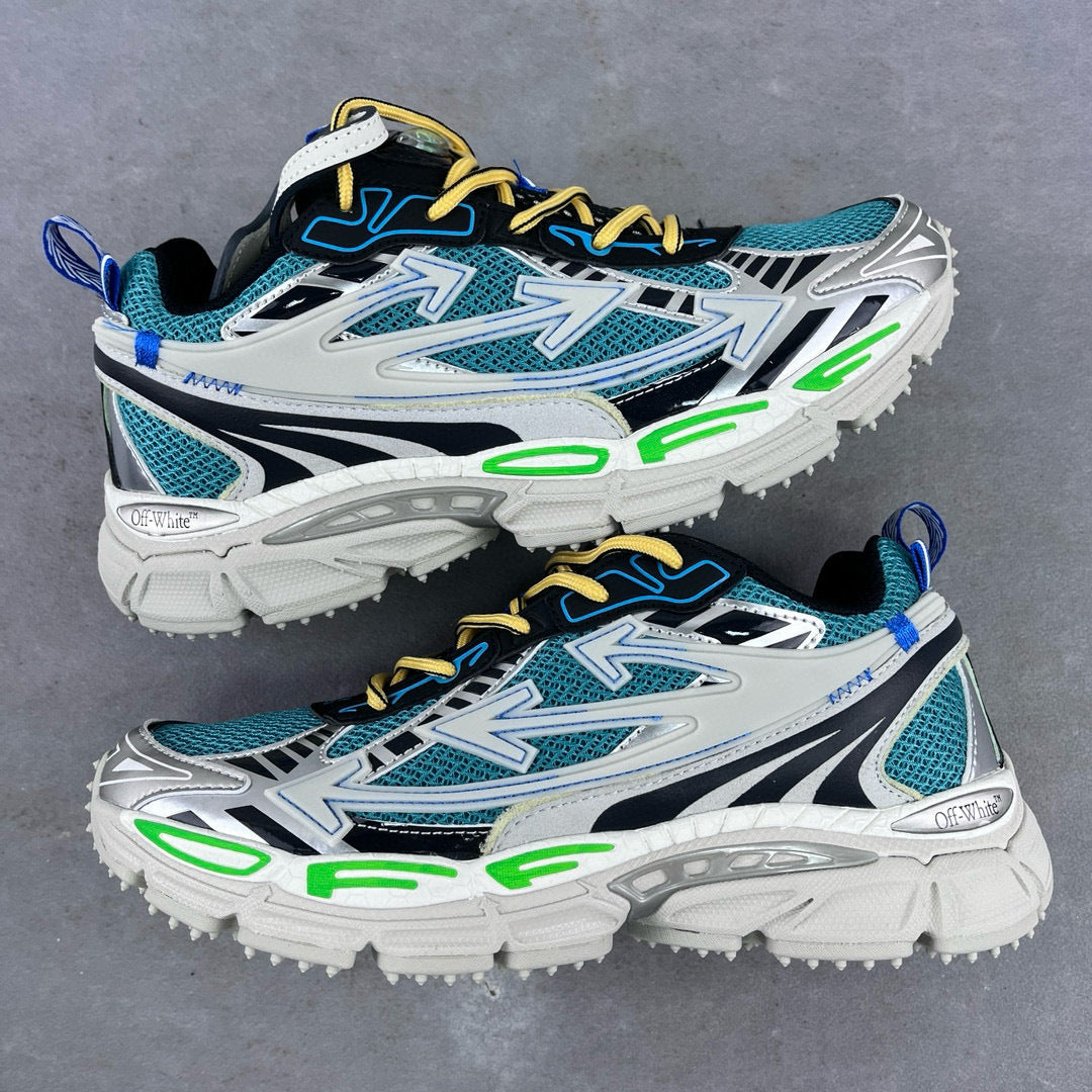 Off-White Be Right Back 'Turquoise Noir Vert'