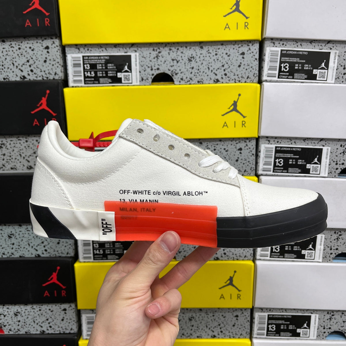 Off-White Vulc Low 'Blanc 2018'