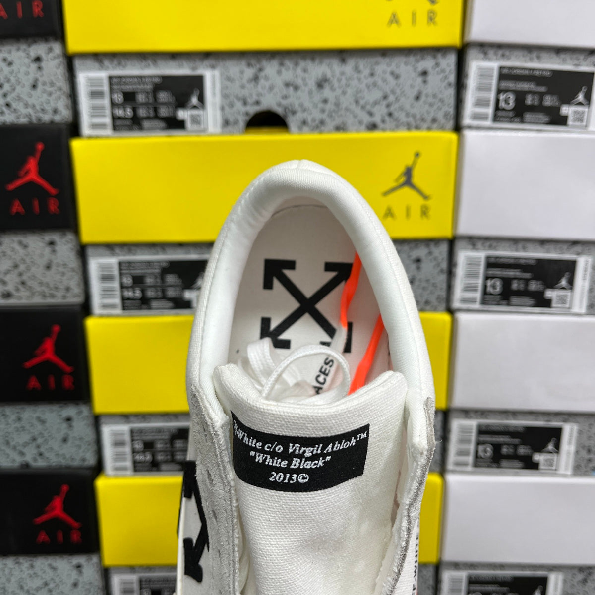 Off-White Vulc Low 'Blanc 2018'