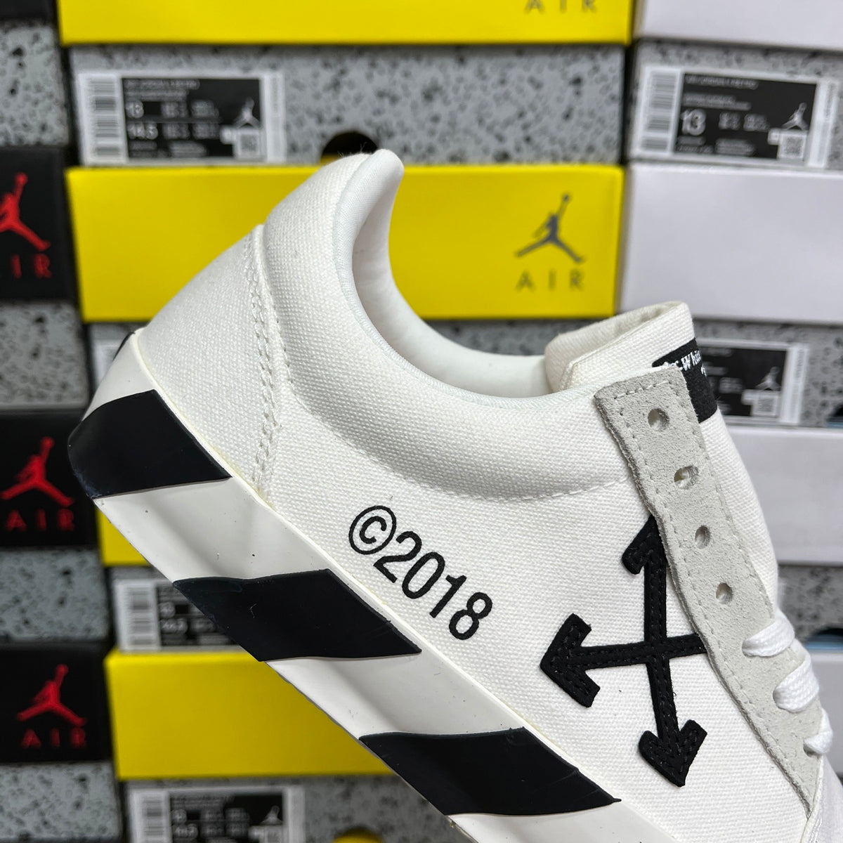 Off-White Vulc Low 'Blanc 2018'