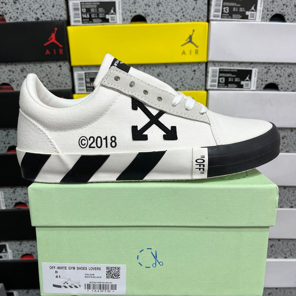 Off-White Vulc Low 'Blanc 2018'
