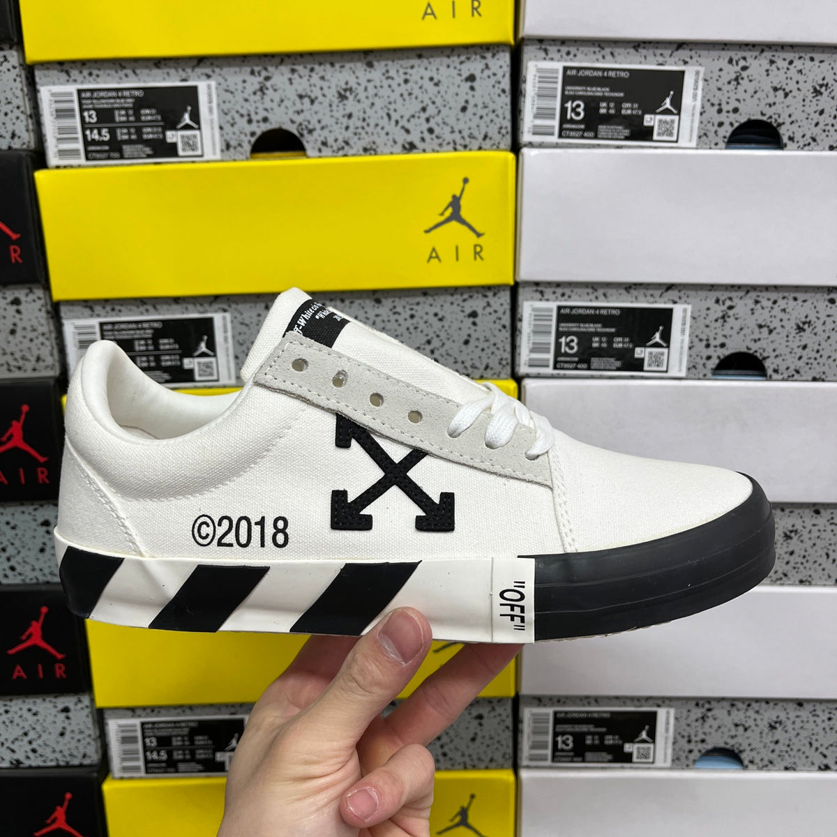 Off-White Vulc Low 'Blanc 2018'
