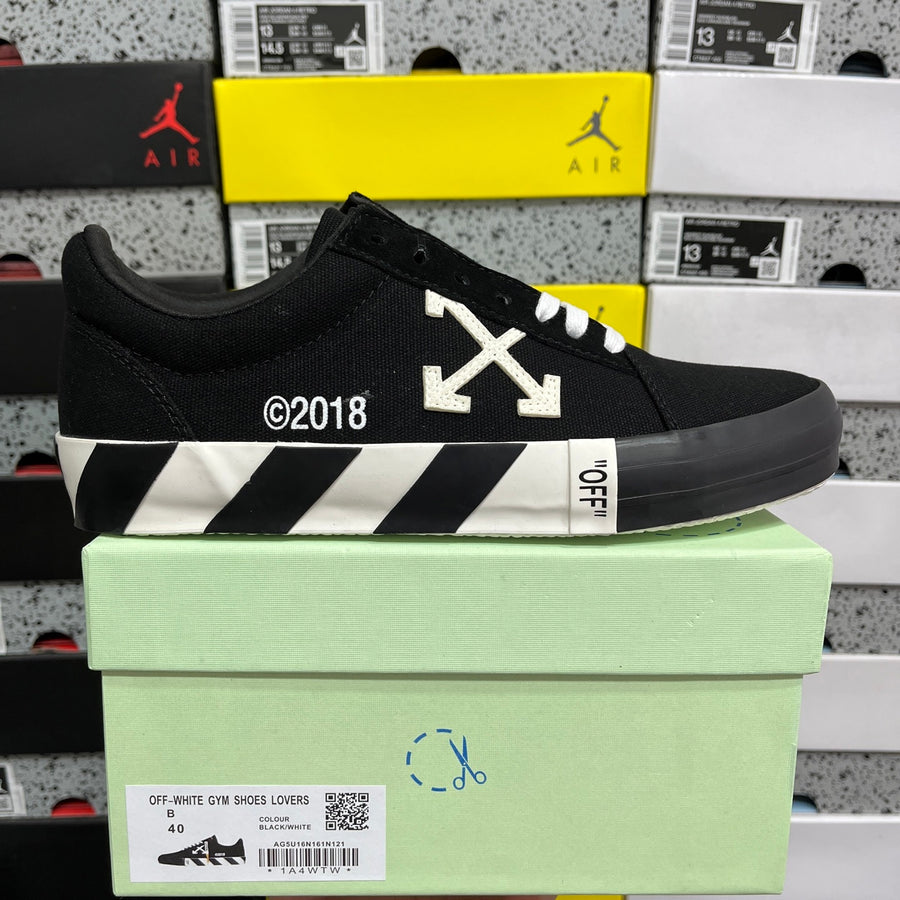 Off-White Vulc Low 'Noir 2018'