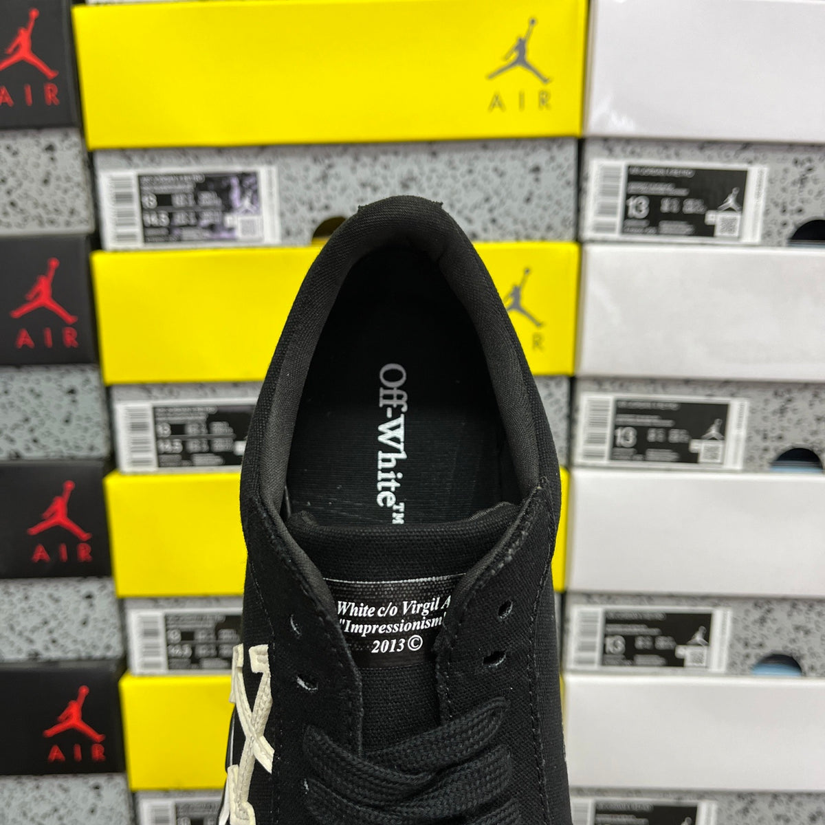 Off-White Vulc Low 'Noir Blanc Vulc'