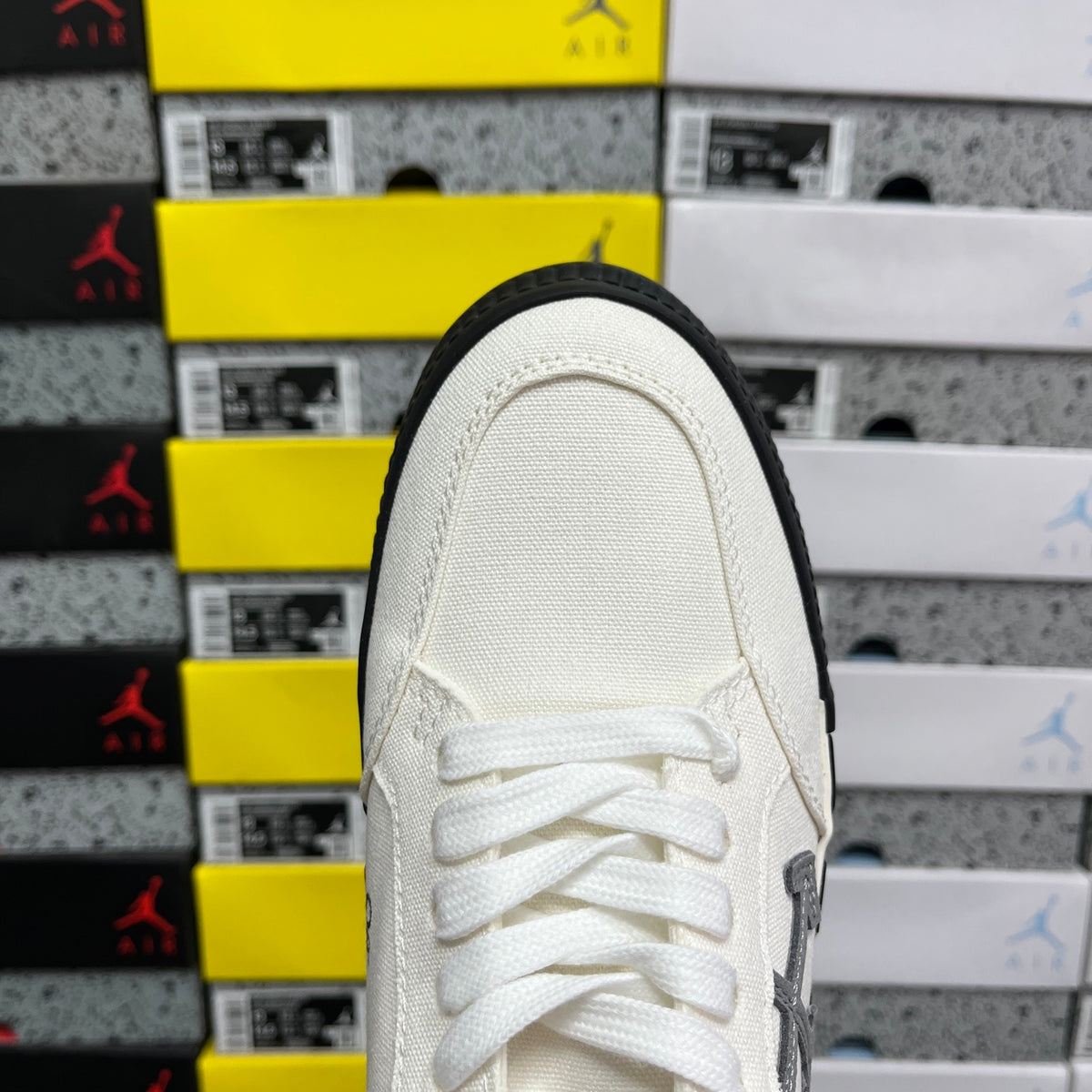 Off-White Vulc Low 'Blanc Gris Flèche'