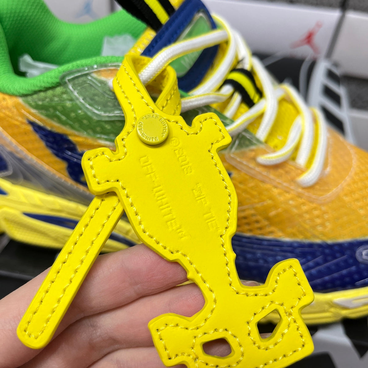 Off-White Be Right Back 'Jaune Bleu Off'
