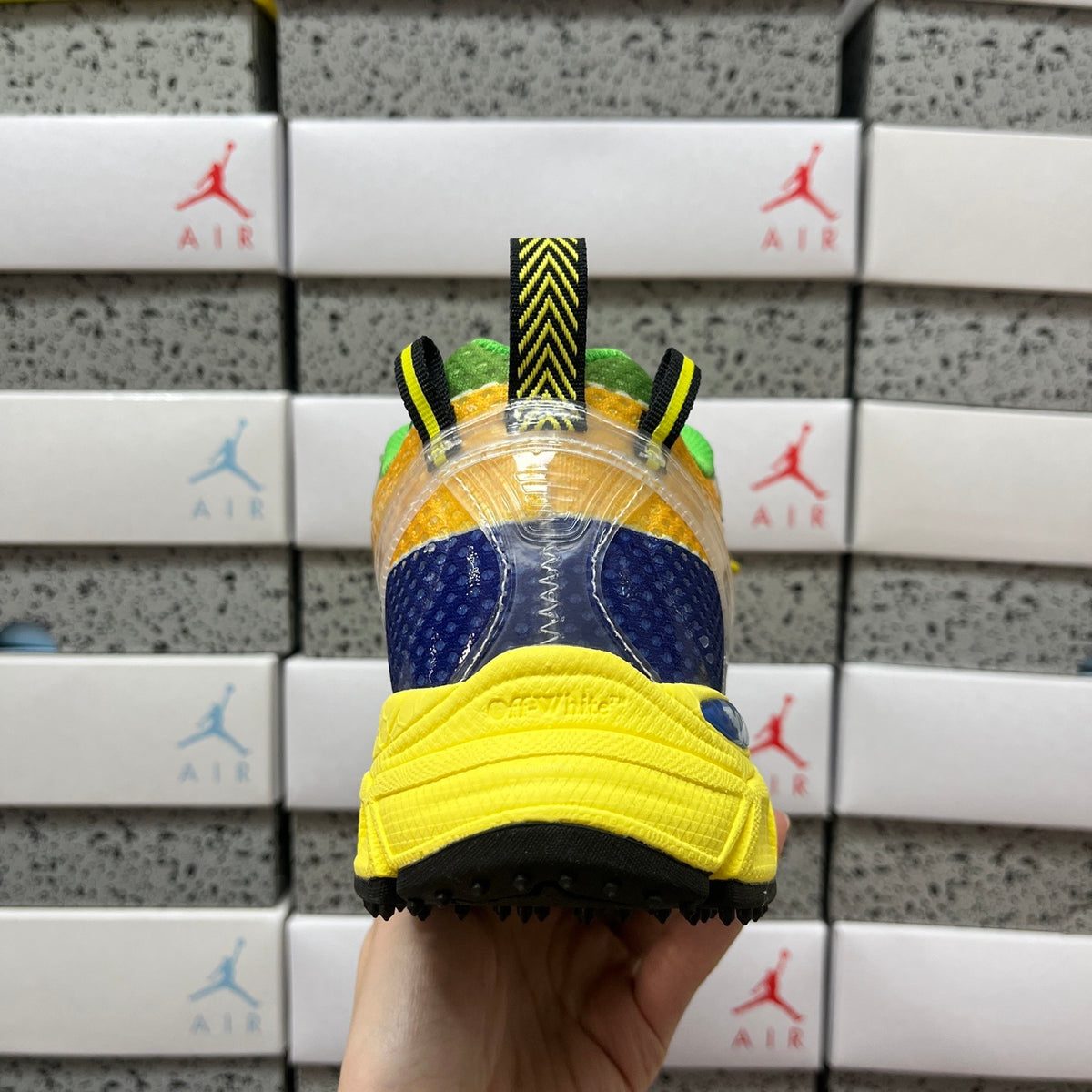 Off-White Be Right Back 'Jaune Bleu Off'