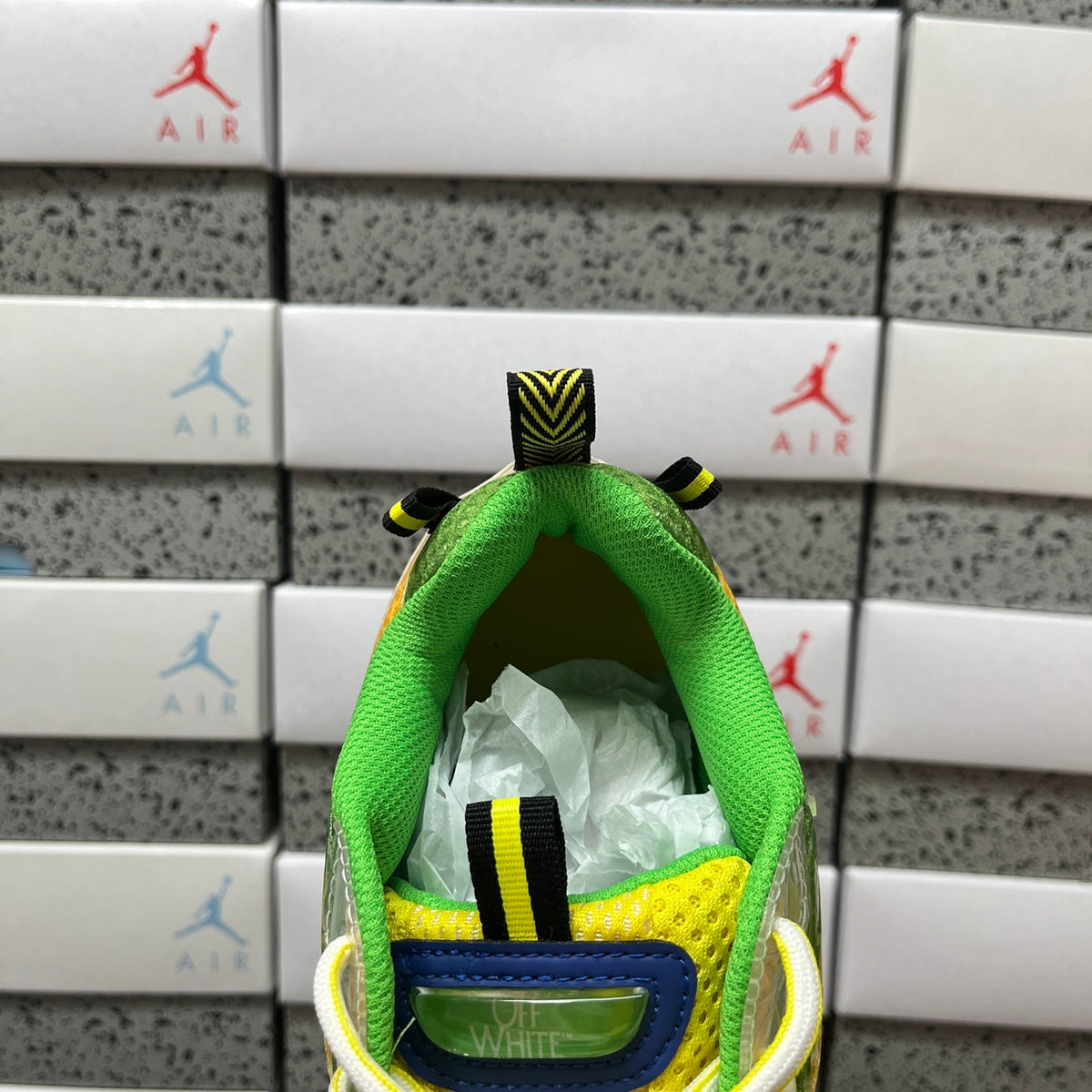 Off-White Be Right Back 'Jaune Bleu Off'