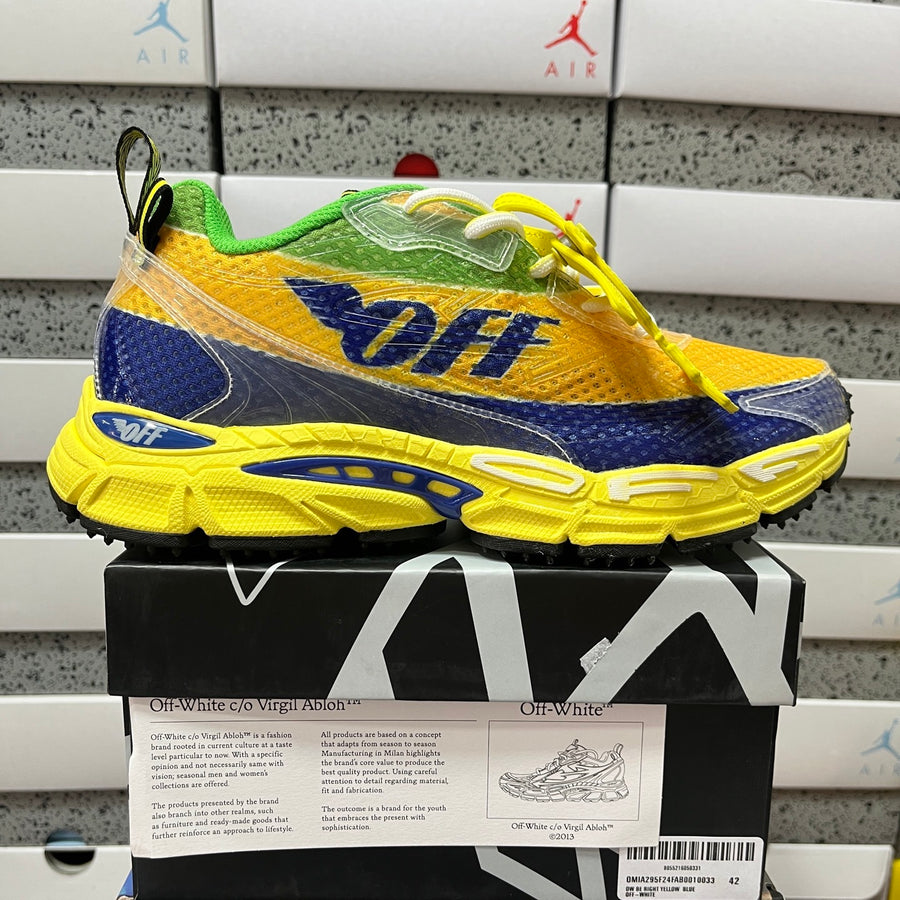 Off-White Be Right Back 'Jaune Bleu Off'