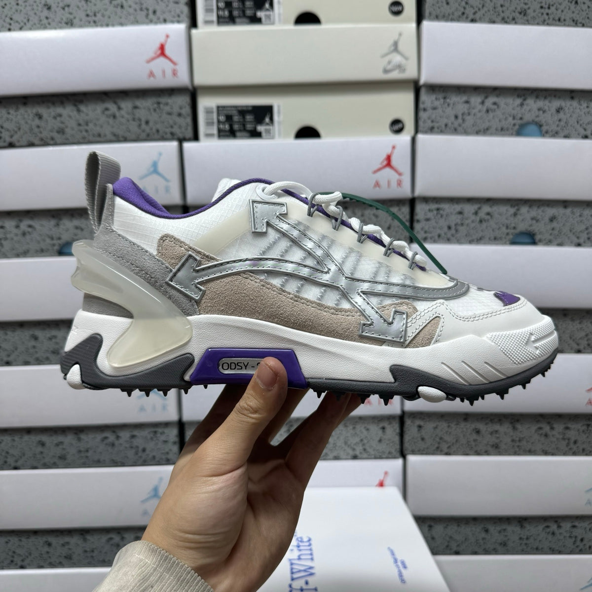 Off-White Odsy-2000 'Argent Violet'