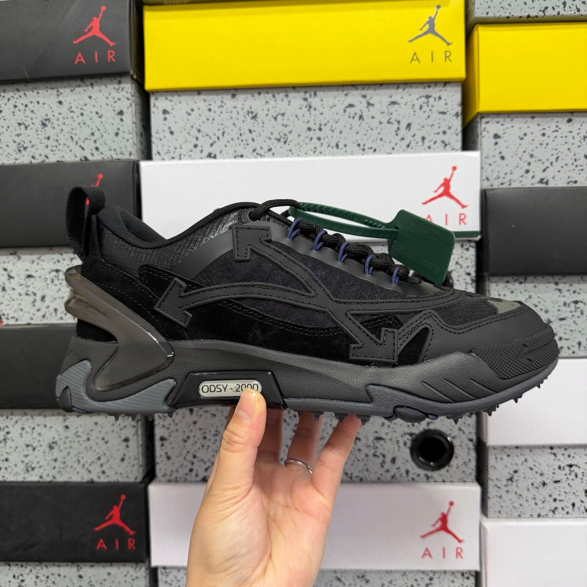 Off-White Odsy-2000 'Noir Total Odsy-2000'
