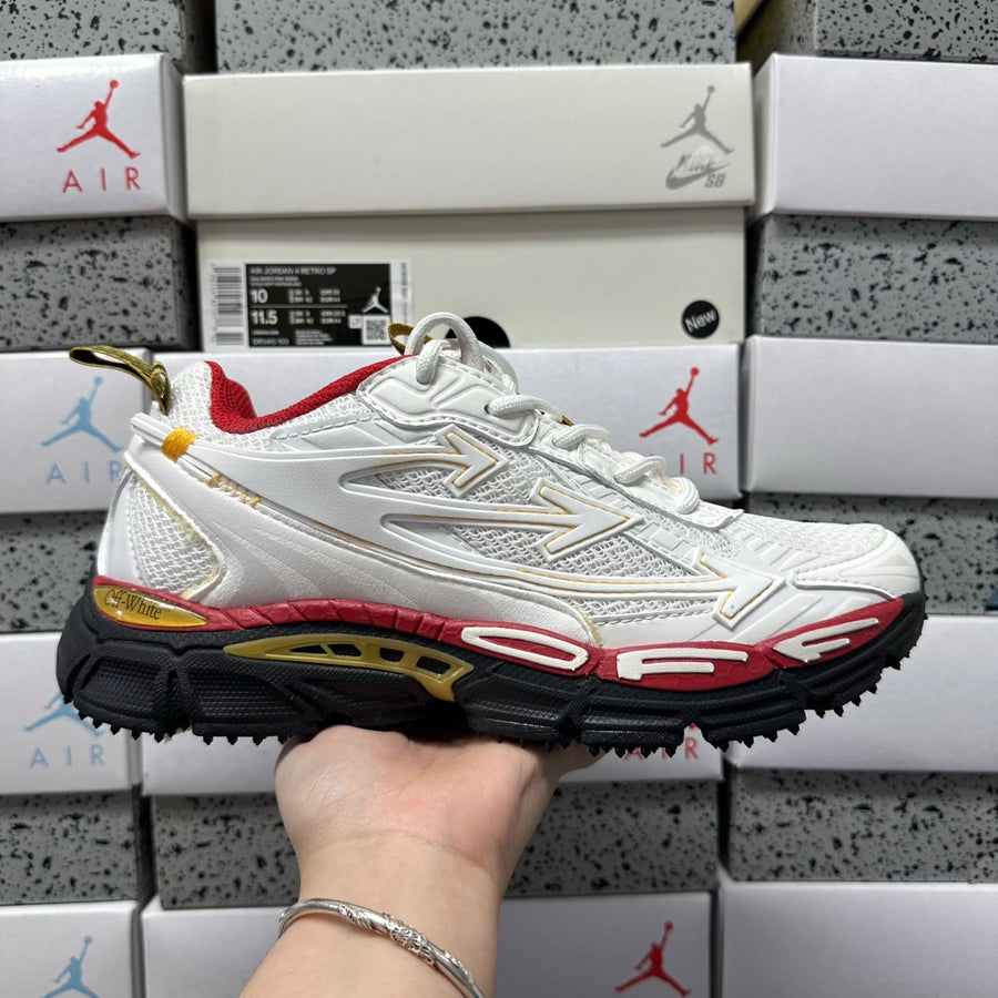 Off-White Be Right Back 'Blanc Rouge Runner'