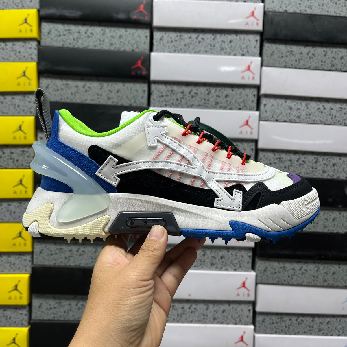 Off-White Odsy-2000 'Blanc Bleu Noir'