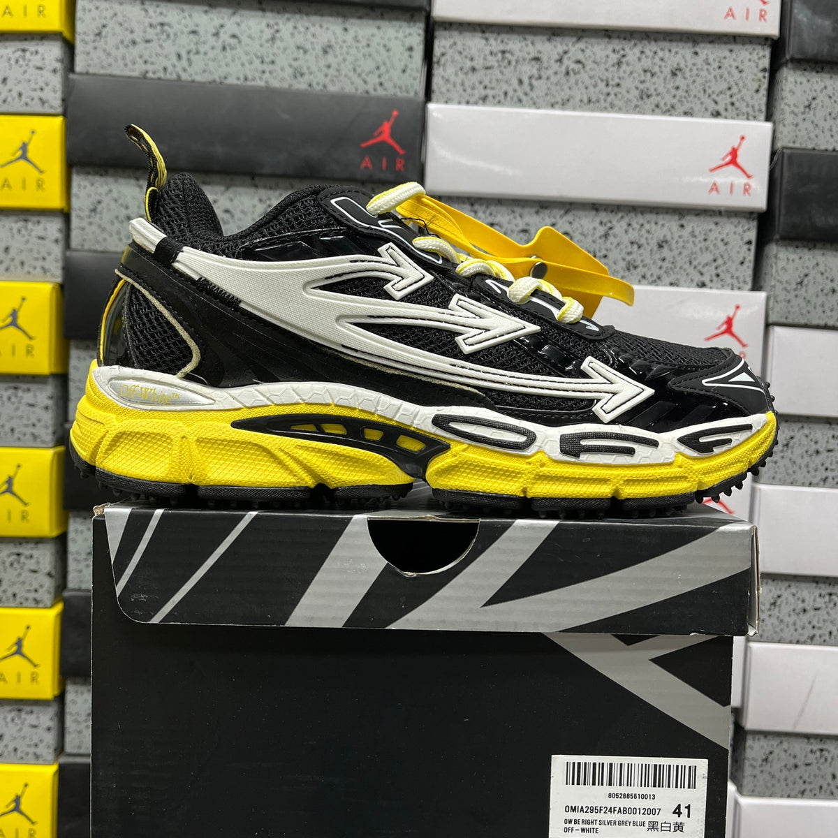 Off-White Be Right Back 'Jaune Noir'