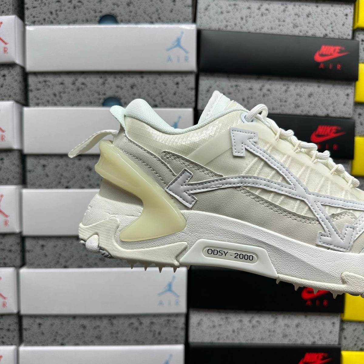 Off-White Be Right Back 'Blanc Crème Total'