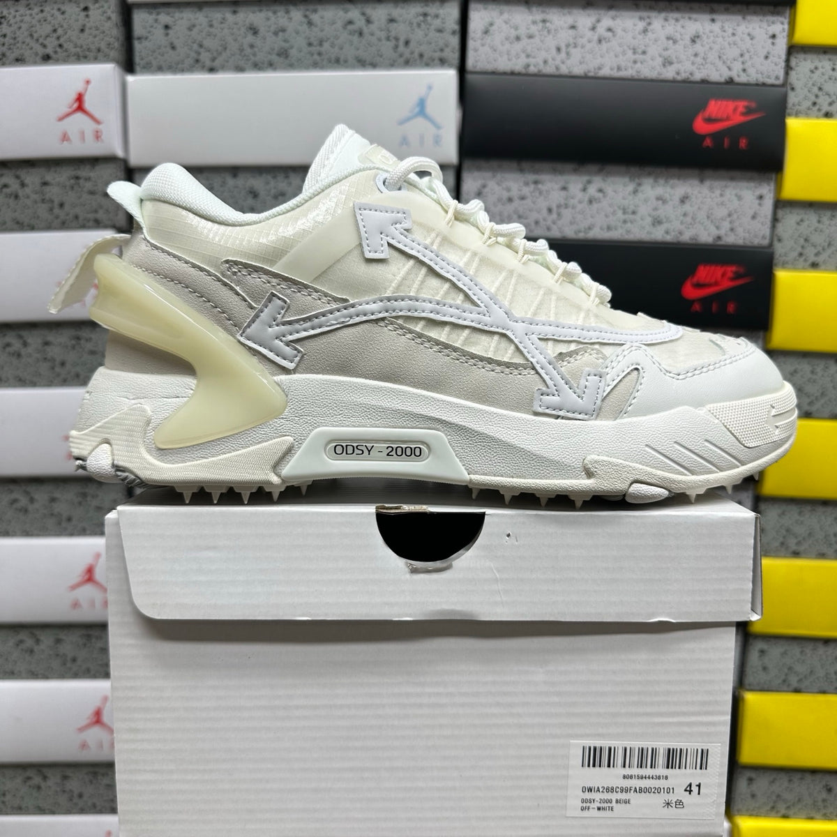 Off-White Be Right Back 'Blanc Crème Total'