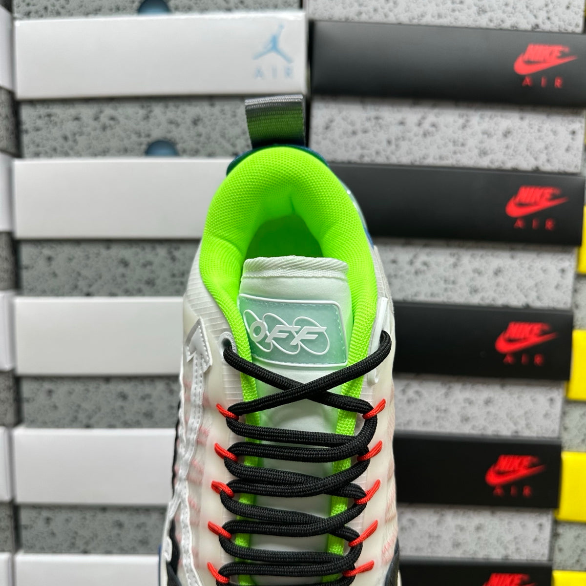 Off-White Odsy-2000 'Blanc Noir Vert Fluo'