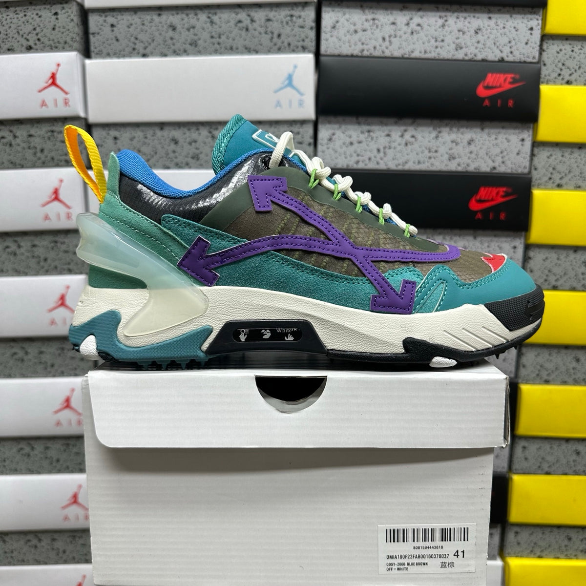 Off-White Odsy-2000 'Vert Kaki Bleu'